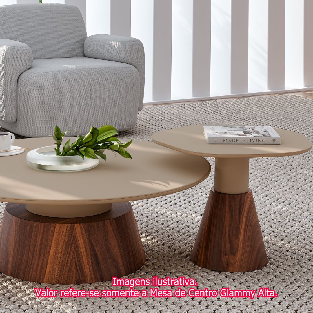 Mesa de Centro Glammy alta